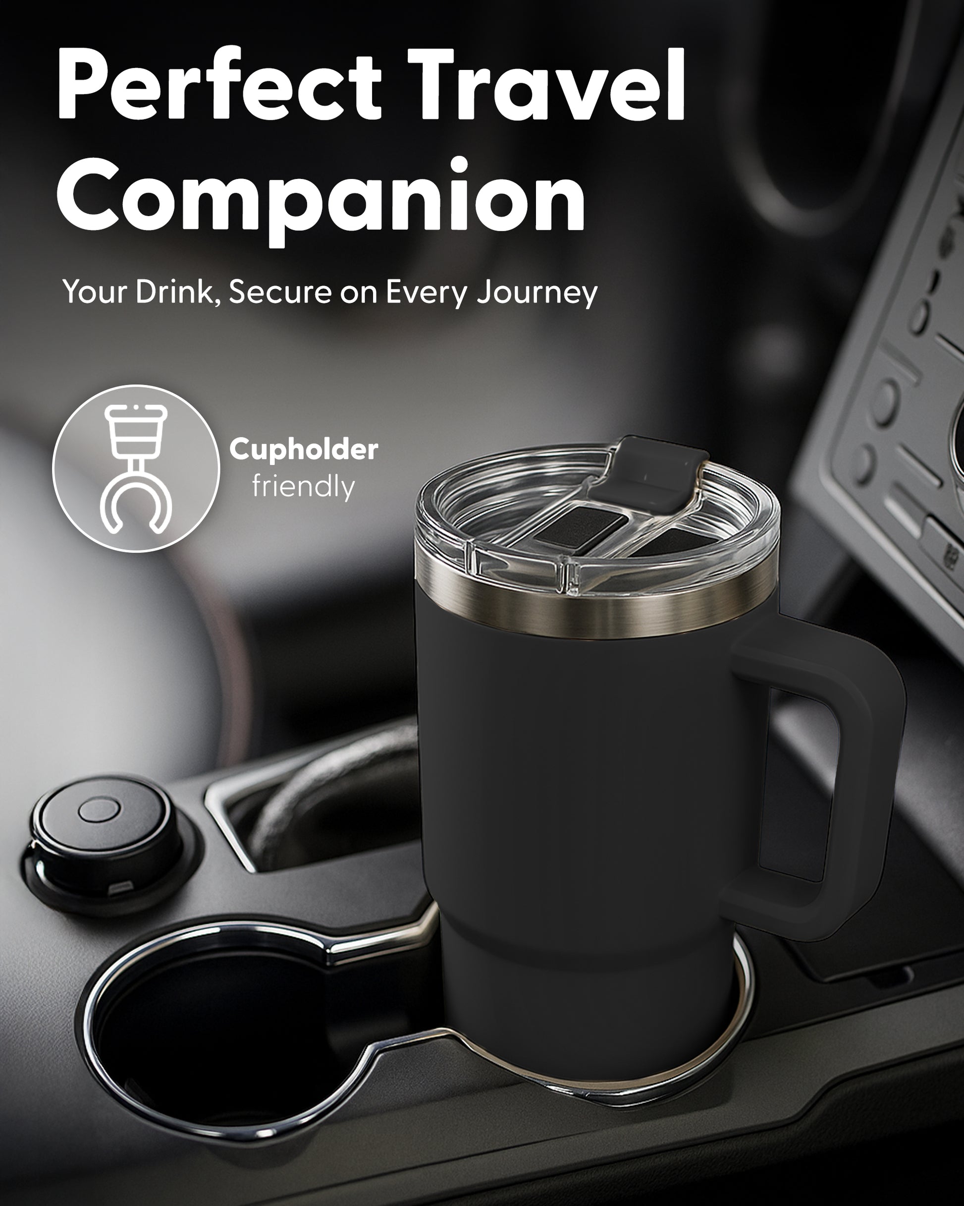 Stainless Steel Vacuum Insulated Tumbler 40 oz – image 10