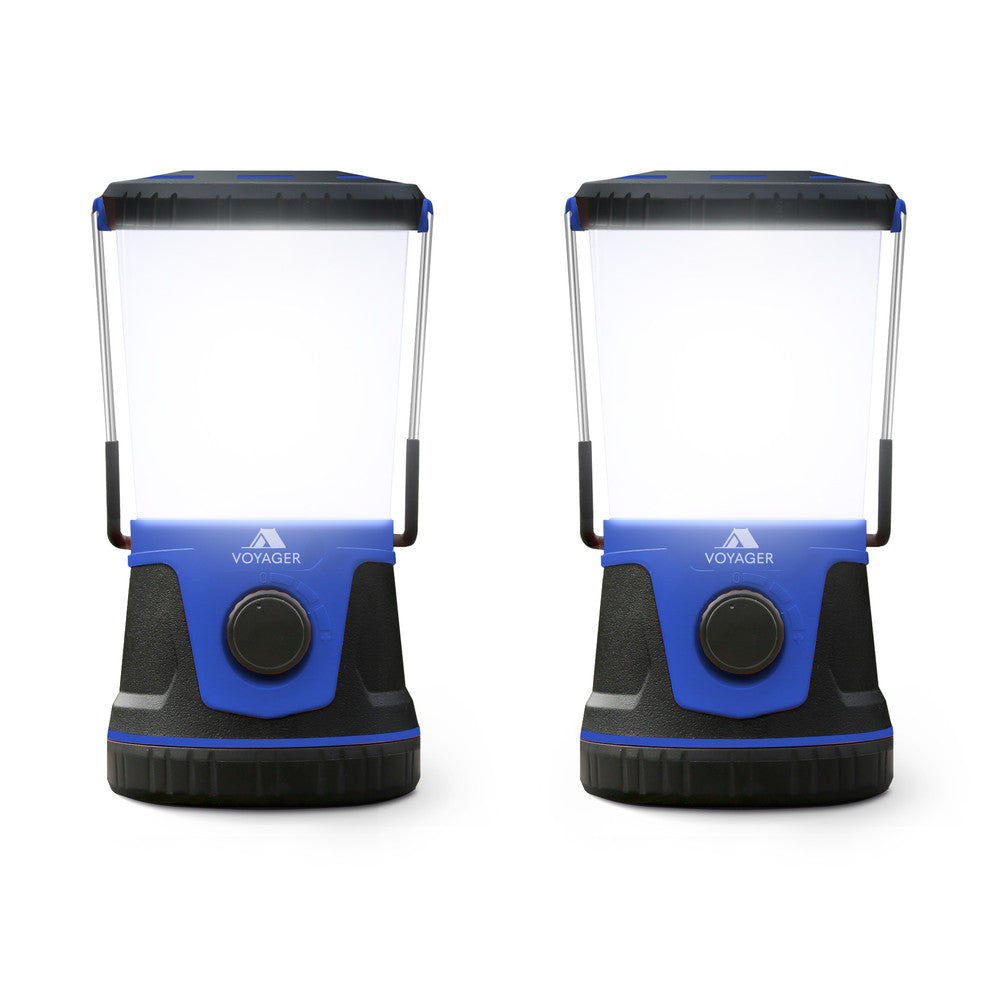 LED Camping Lantern 1500 Lumens 2 Pack – IPX4 Waterproof Camping Light, Dark Navy