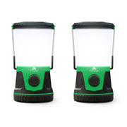LED Camping Lantern 1500 Lumens 2 Pack – IPX4 Waterproof Camping Light, Dark Green